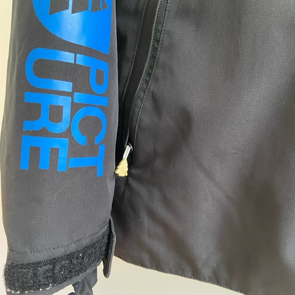 MENS • PICTURE SKI JACKET • MEDIUM • BLACK - Picture 5 of 15